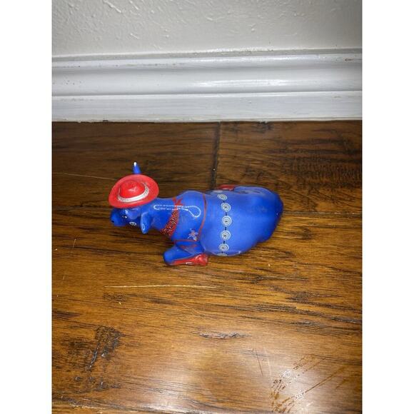 Vintage Cow Parade Y2K Collectible even Cowgirls Get The Blues Retired‎ 9180 - Picture 3 of 5
